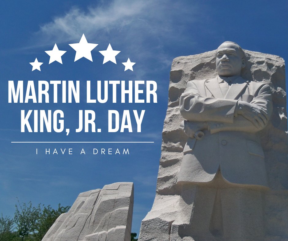 In observance of Martin Luther King, Jr. Day, City Offices will be closed today. Trash pick-up remains on schedule.