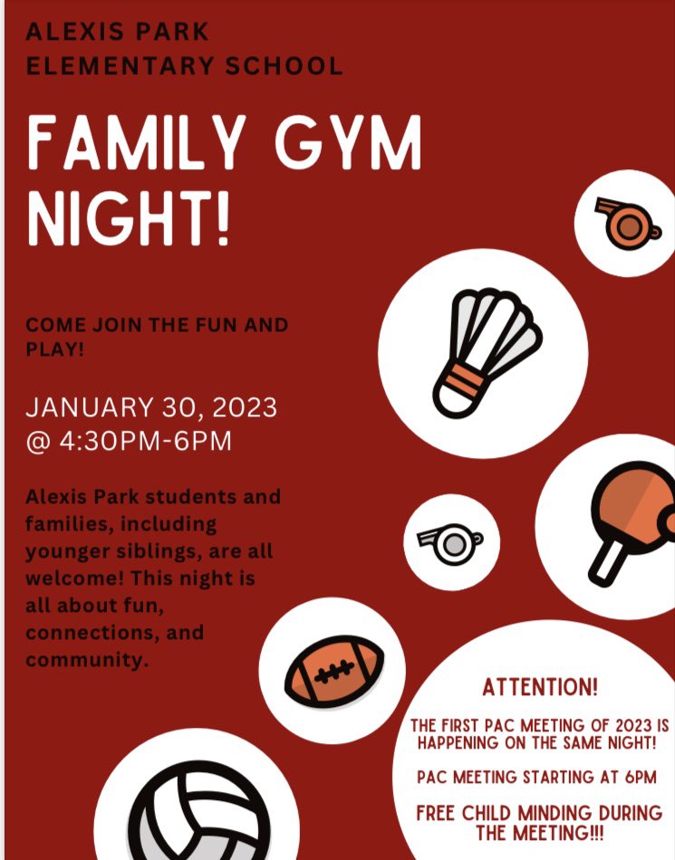 We are hosting our first ever Family Gym Night!! Join the family fun! #buildingthenest