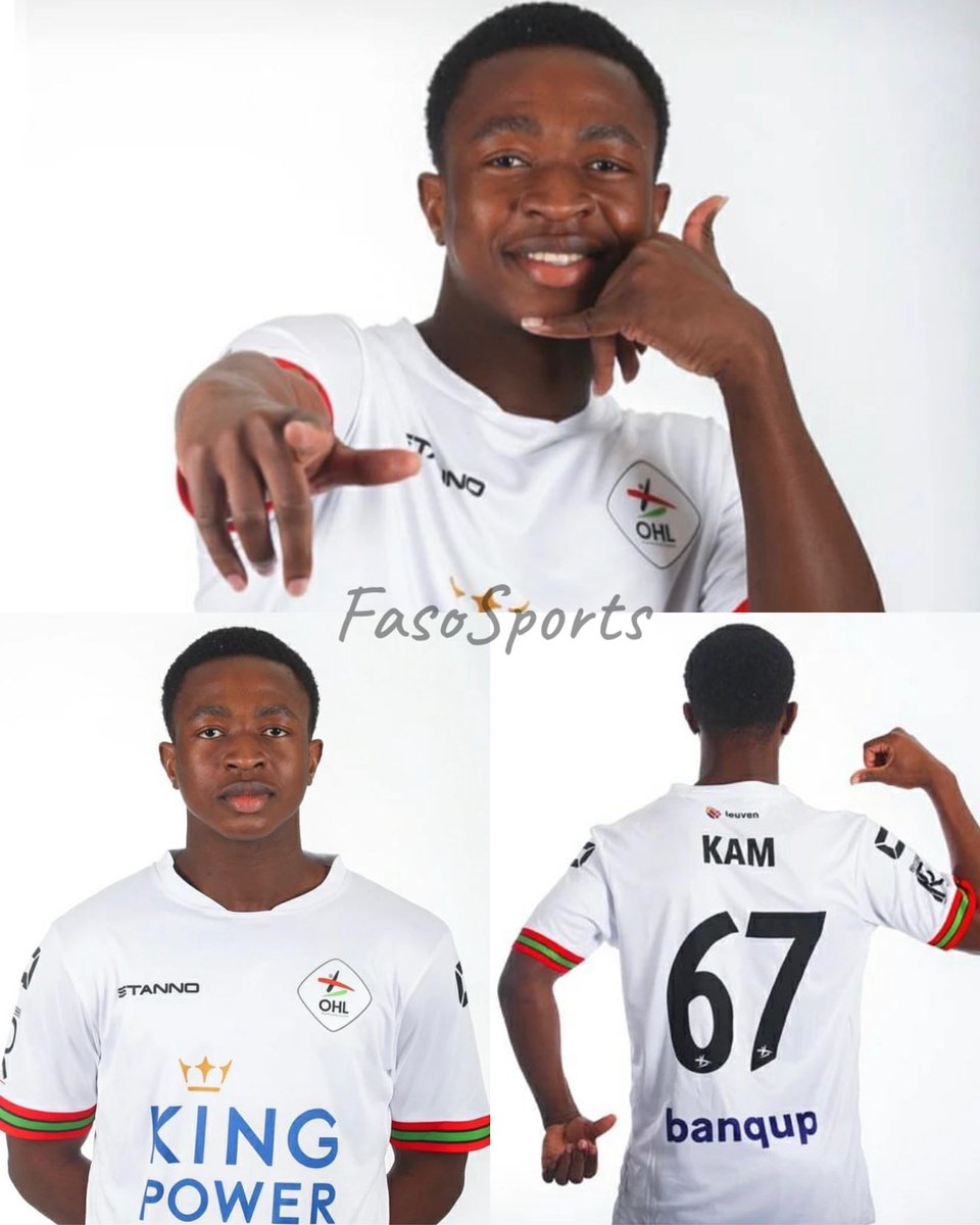 fasosports18's tweet photo. Dylann KAM 18 ans, est désormais éligible avec l’OH Leuven après avoir signé un contrat de 4 saison avec le club Belge en Octobre dernier.

Formé à Salitas, le virevoltant ailier va d’abord évoluer avec les U23 pour un temps d’adaptation.

#FasoSports https://t.co/GPMKrMnndl