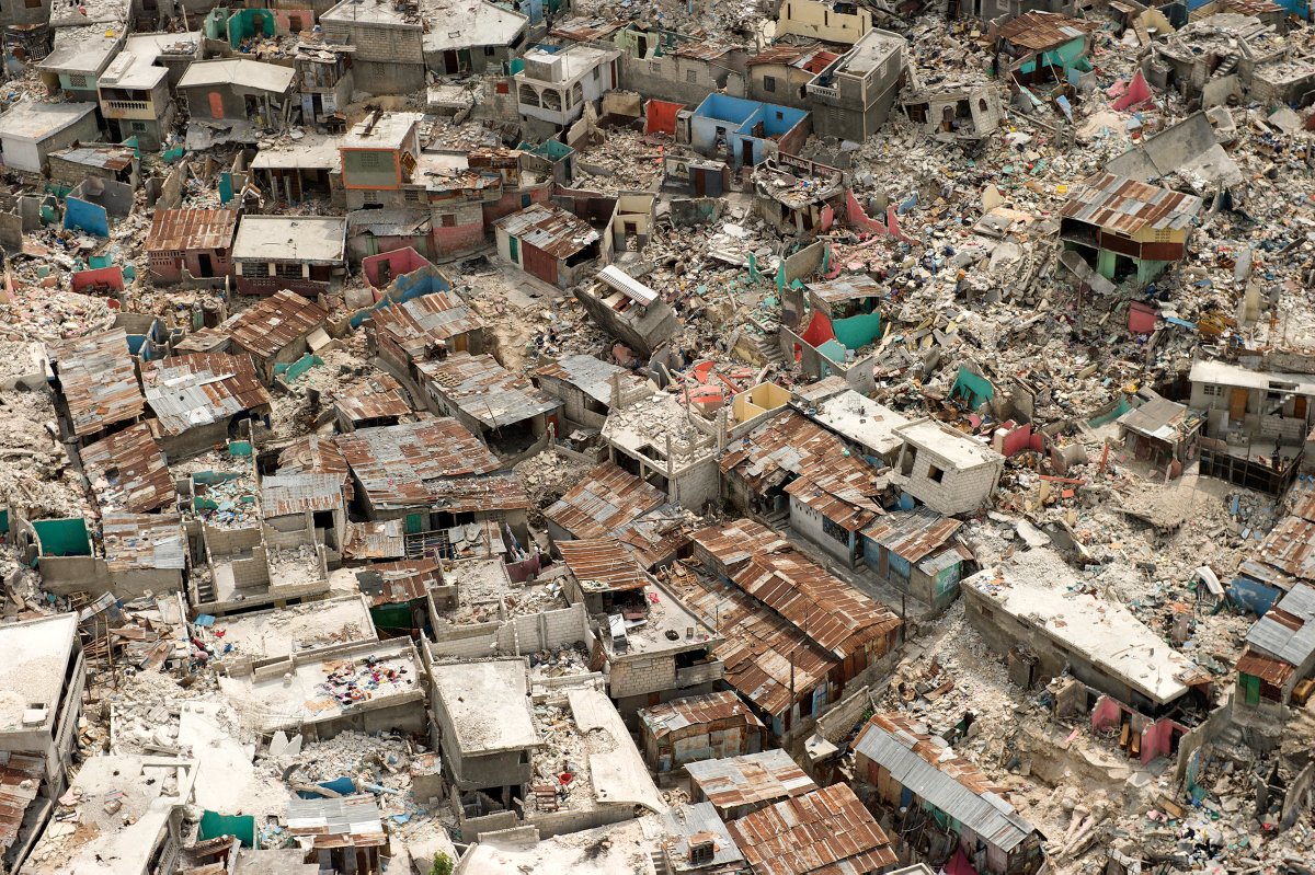 On Jan 12, 2010, a 7.0 magnitude earthquake in Haiti caused catastrophic destruction. Over 300,000 buildings were damaged beyond repair, & an estimated 40-50,000 lives were lost. #HaitiEarthquake