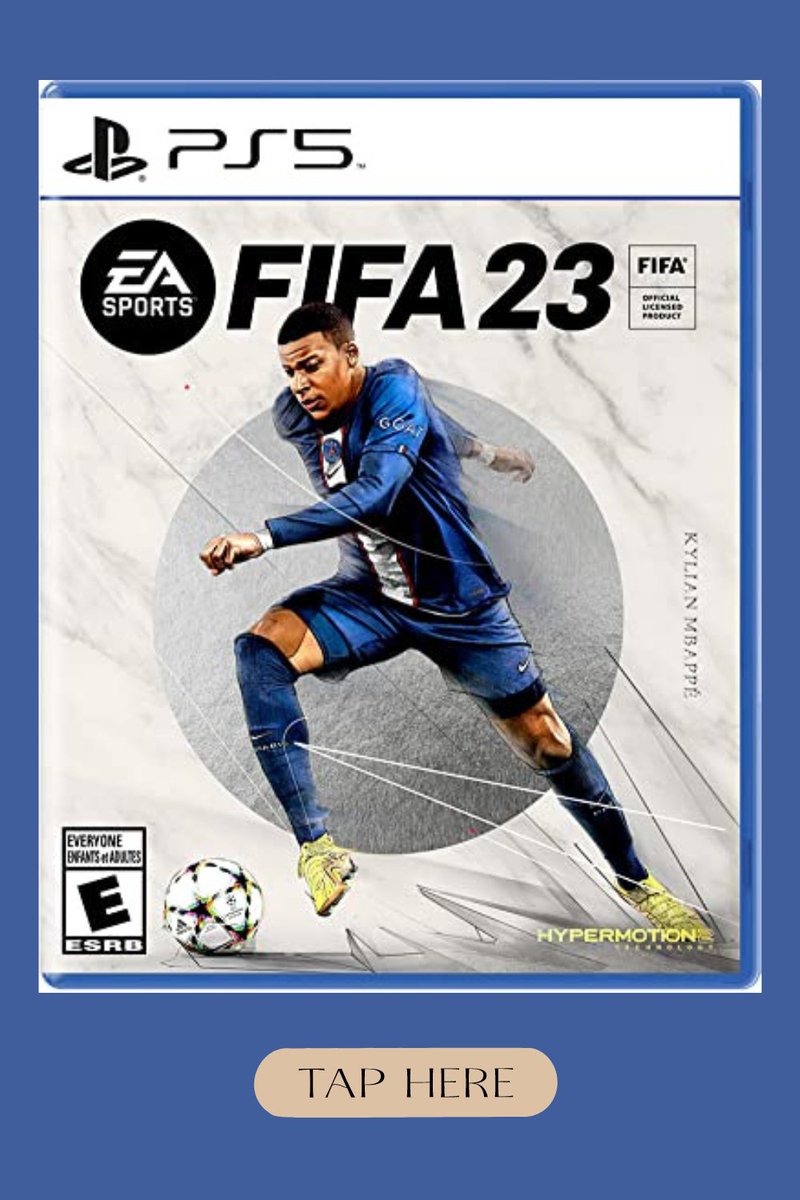 Just got my hands on #FIFA23 for #PS5 and it's a game-changer! The graphics and gameplay are next-level 🔥🎮 #FIFA #gaming Get Now👉amzn.to/3iFHeQK . . #FIFA23 #PlayStation5 #VideoGame #Gaming #Soccer #FIFA #SportsGame #NextGenGaming #PS5 #EA #easports