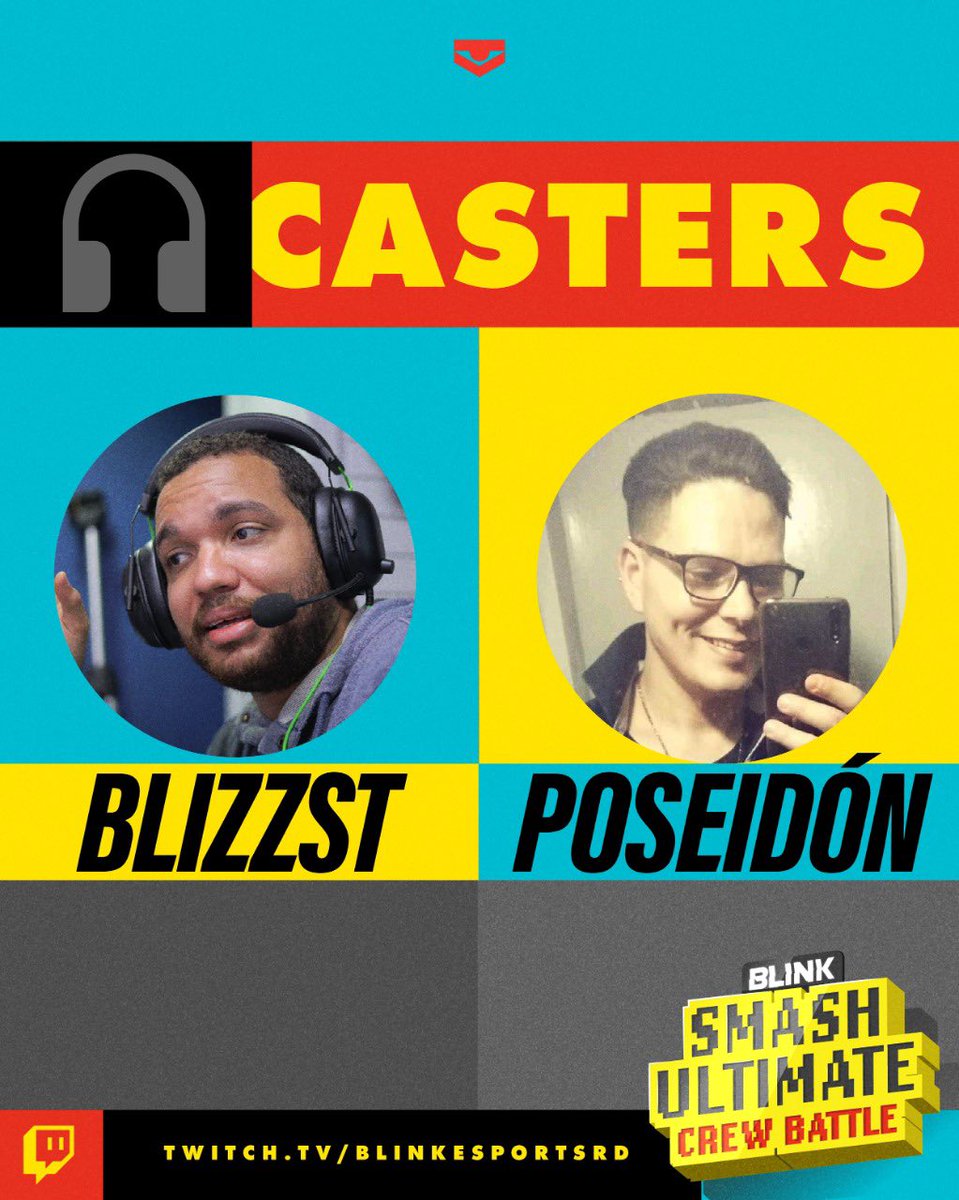 BlinkEsportsRD's tweet photo. HOY TENEMOS CREW BATTLE 🔥🥊

📺 https://t.co/zJyAKtnUhX
⏰ 9:00 PM 🇩🇴

Centroamérica + Sur America 🆚 RD 

¡No te lo puedes perder! 😌 https://t.co/kBCtZmSrd1