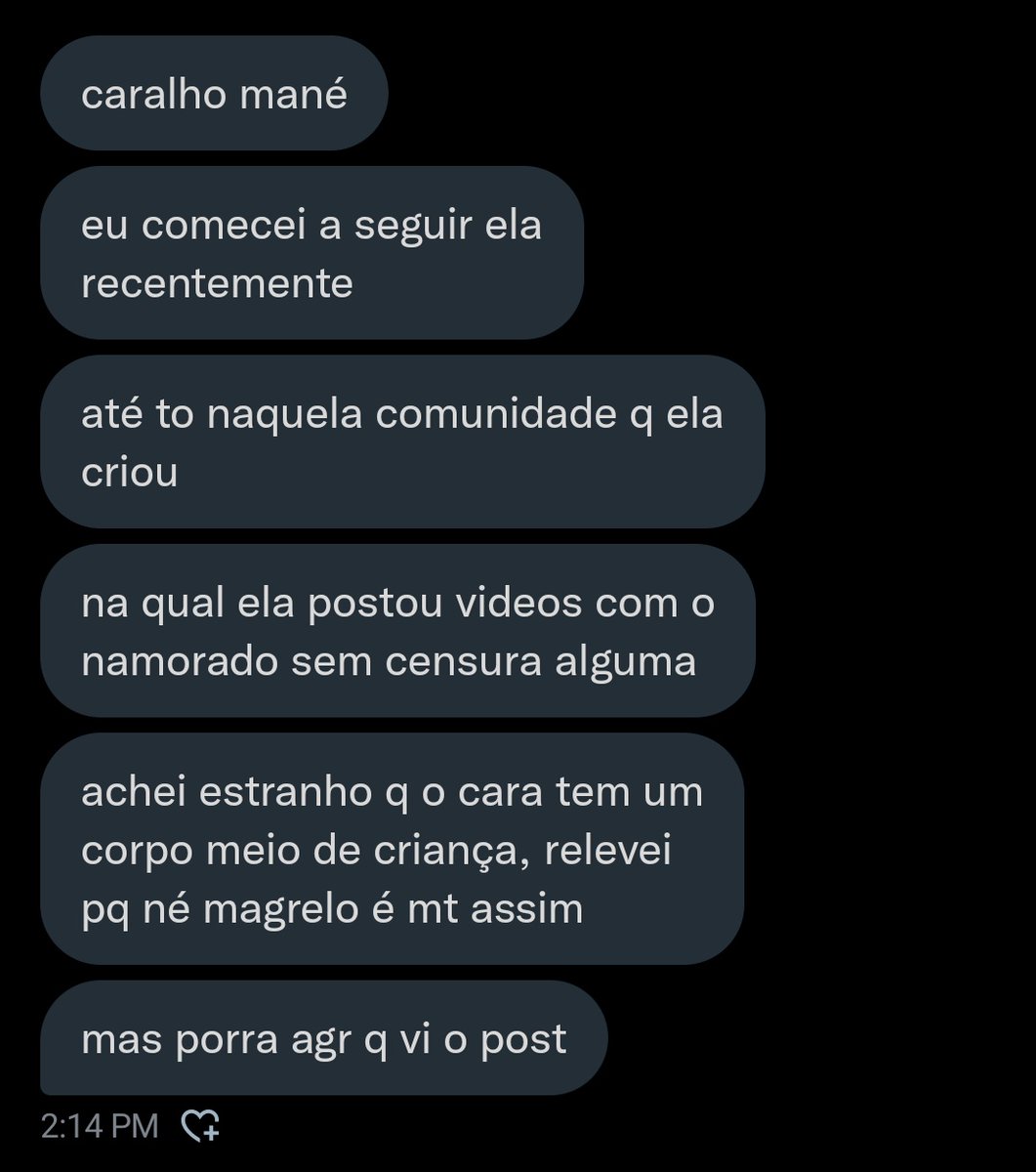 EXPOSEDC4T's tweet photo. relato de um dos seus seguidores. https://t.co/4QhTnquO0o