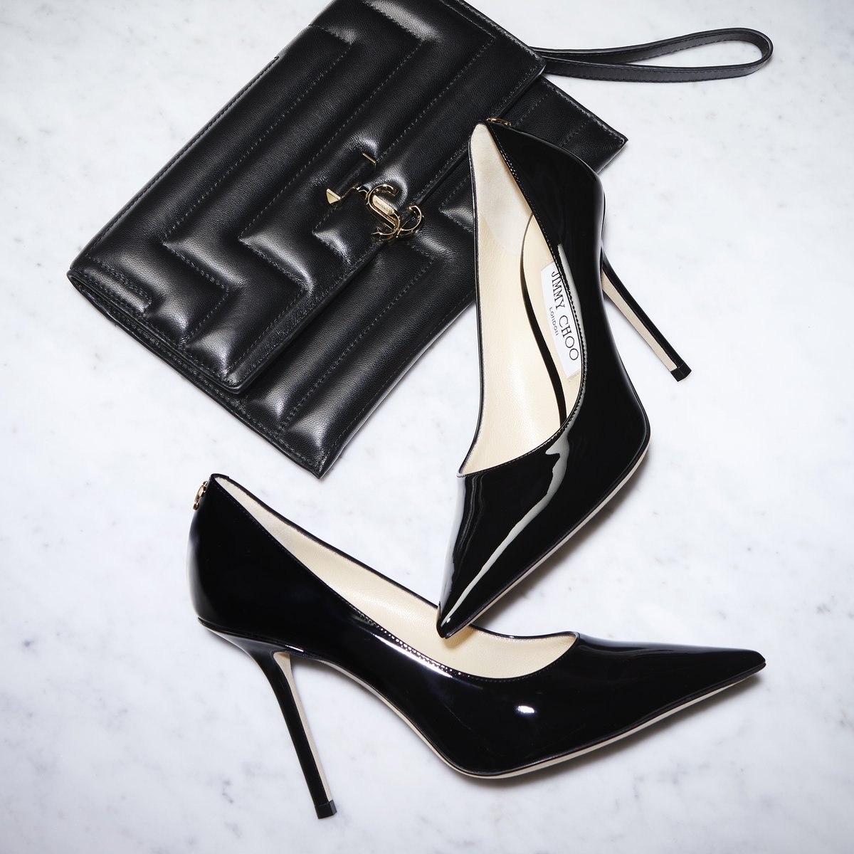 Forever appeal: future-proof your wardrobe with classic pieces you'll cherish. Case in point, Love pumps and an Avenue handbag #JimmyChoo bit.ly/3GXjBfU