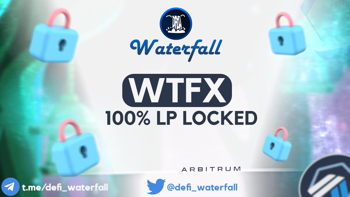 Waterfall Finance (💙,🧡) tweet media