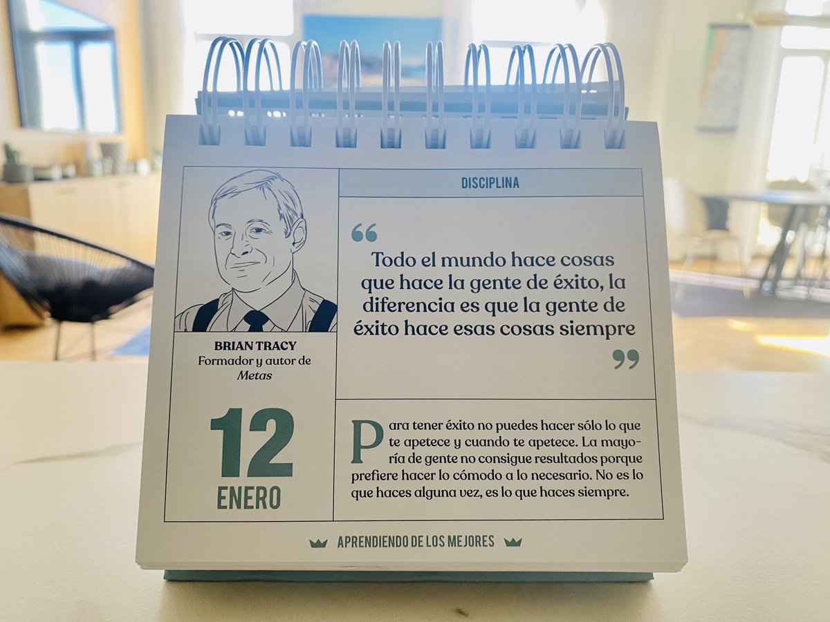 La DISCIPLINA; el arte de hacer lo que tienes que hacer, cuando lo debas hacer, quieras o no. La capacidad de forzar al esfuerzo, de crear hábitos, de hacer siempre lo que está en tu mano, y sin excusas. #AprendiendoDíaADía