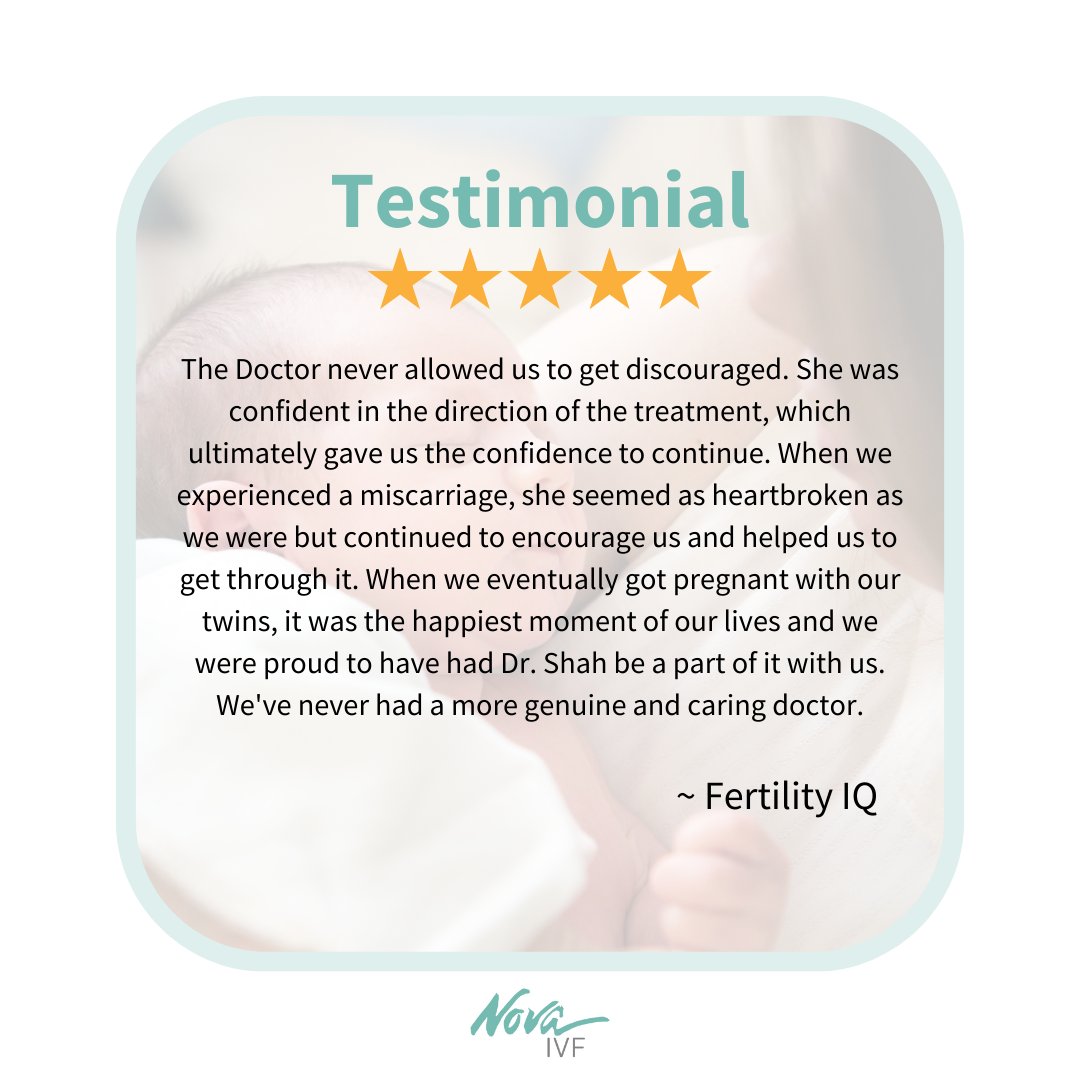 novafertility's tweet photo. As doctors, we must care for our patients and make them heard! We love testimonials like this one!

#NovaIVF #fertilitytreatments #fertilitystruggles #fertilitysupport #fertilityawareness #fertilityjourney #fertilityeducation #fertilityfacts #pregnancynutrition #testimonial https://t.co/RzNvsgb7Yz