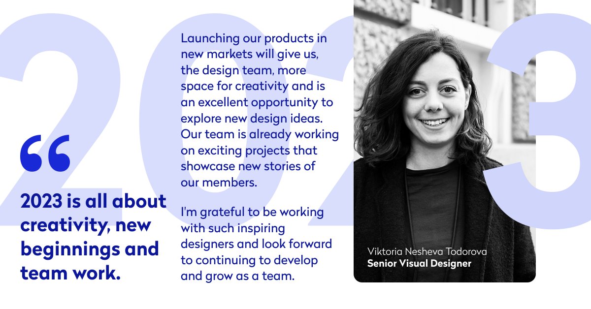 TideBusiness's tweet photo. Bring it on 2023! We have asked a few Tideans to share what they're most looking forward to this year at Tide. Projects, inspirations and collaborations, discover what our colleagues are up to! First up in our #2023AtTide series is our Senior Visual Designer Viki ๐ #LifeAtTide https://t.co/RGWwA1n87l