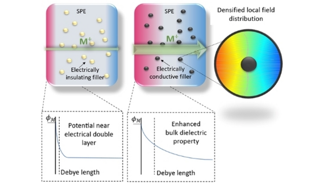 A Stable Solid Polymer Electrolyte for Lithium Metal Battery with Electronically Conductive Fillers (Yu) @UT_YuGroup onlinelibrary.wiley.com/doi/10.1002/an…