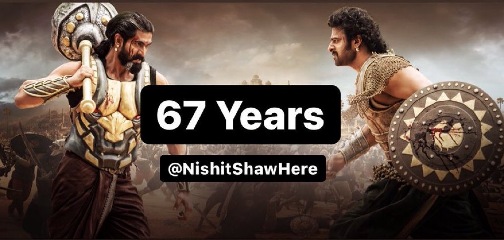 After #MughaleAzam, there was almost no chances for ‘Indian Cinema’ to bring back the 10 crore footfalls. After 67 years, #SSRajamouli brought #Prabhas starrer #Baahubali2 in 2017, which crossed #MughaleAzam by selling more tickets and the man to predict this was #RohitShetty.