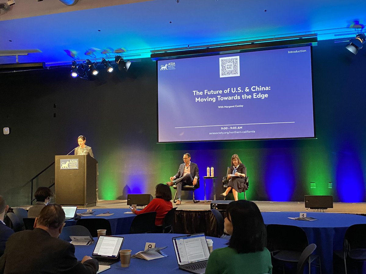 @asiasocietysf’s excellent annual Future of US & China conference underway.  @wendyscutler @AsiaPolicy opening comments on rebalancing of global supply chains away from China “Mexico has much to gain, as illustrated by the President’s recent visit”
 #globalgateway #Latam #Mexico