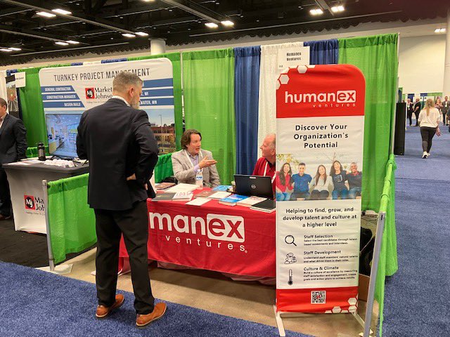 Humanex's tweet image. Check out our friends at the Minnesota School Board Association Conference! 

#MSBA #Potential