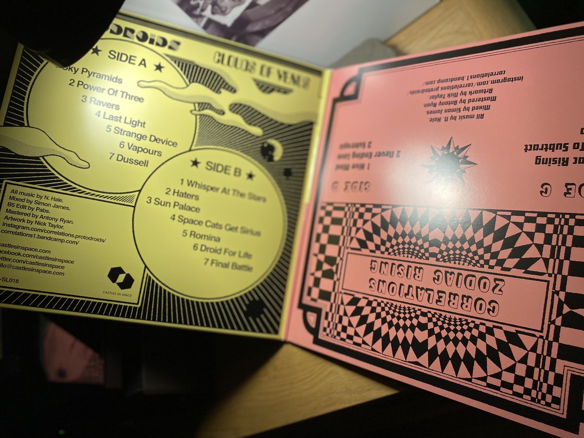 cagedbeatnik's tweet photo. CiS-SL018 & 021 . . by my maths . . Colin at Castles must be well past the 25,000 records packed & packaged up by hand stage & I figure a few paper cuts along the way . . these first to drop in β023 . . #correlations #protodroids #afp #castlesinspace . . thanks Colin . . https://t.co/Y0vXzSnYSW