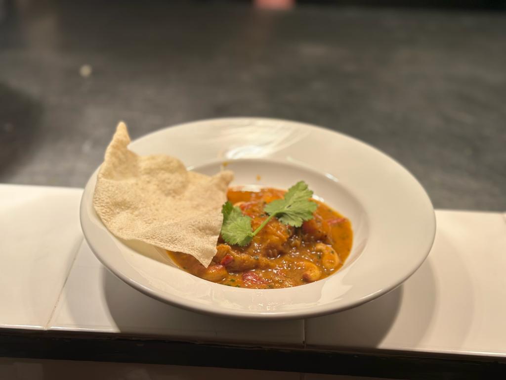 4and20penrith's tweet photo. Our monkfish curry with cashew nut and lobster korma sauce is going down a treat. The perfect way to start your meal with us. Head over to https://t.co/28cGXoU7vH to see the rest of our menu and book your table. https://t.co/UXhON5bkix