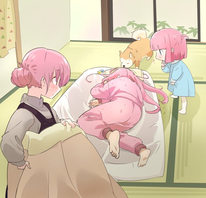 朝起きるのがつらい…
どうしても朝起きれないぼっちちゃん…:(、・ω.)、:

#ぼっち・ざ・ろっく! 