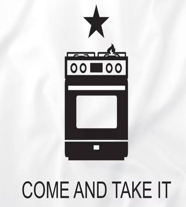 DDSDogg's tweet photo. MY stove... MY choice!!!!
#GasStoves #GasStovesMatter #GasIsGood https://t.co/IzkfiTXQT0