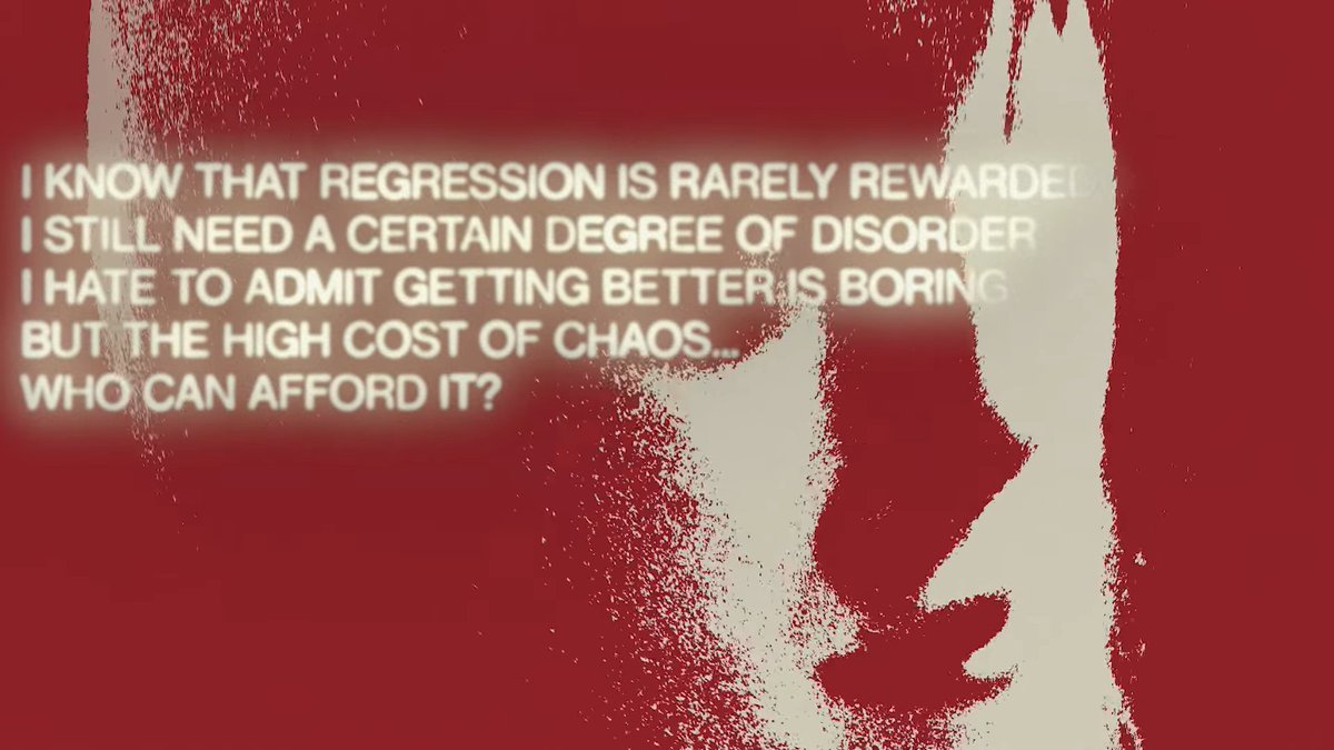 A mí sí me encantó C'est Comme Ça porque este verso me representa demasiado. Voy a cantar "The High Cost of Chaos ... Who Can Afford It??" cada vez que pague la terapia.