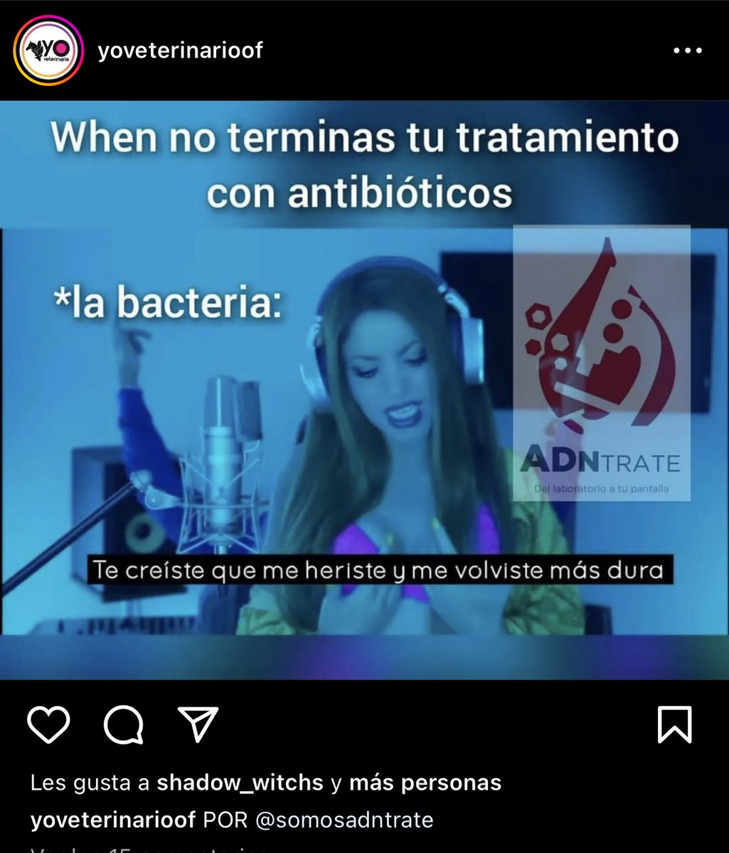 Hoy la gente esta muy creativa #ResistenciaAntibioticos