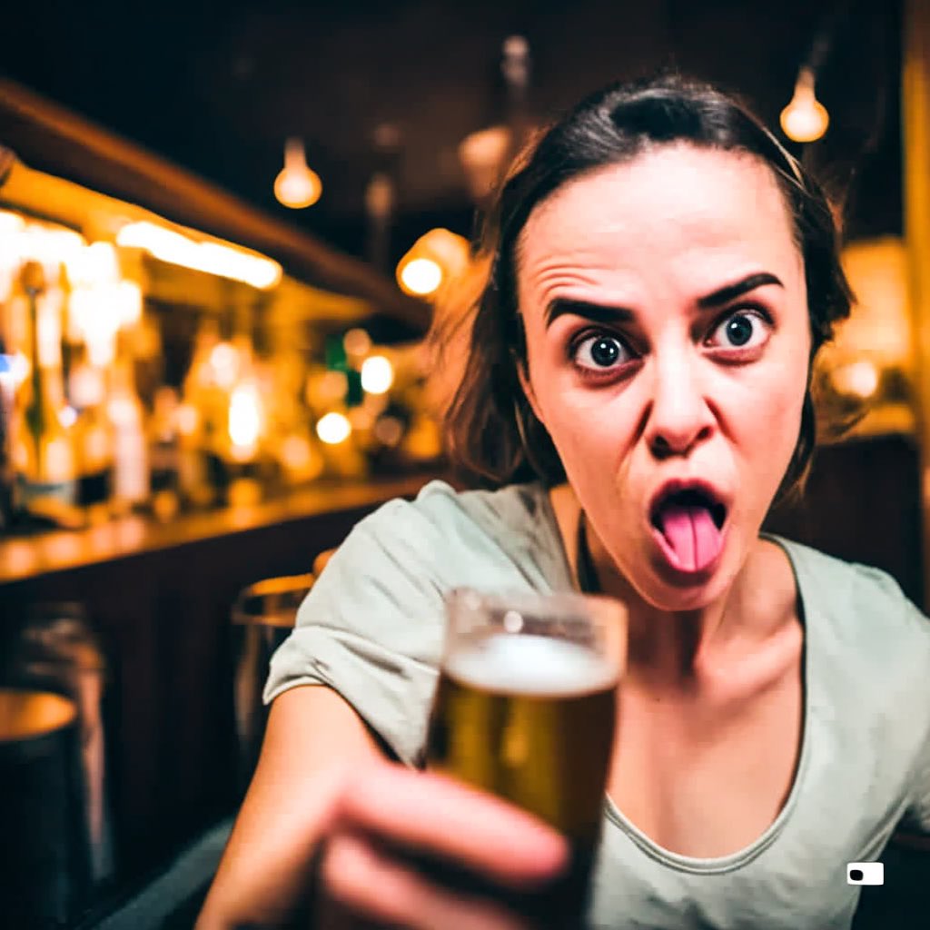 BorgaBlot's tweet photo. Live camera footage of drunken women making fools of themselves at bar, AI art ๐ฅ๐๐บ
#AIart #stablediffusion #stablediffusionart #karlo #inspiration #alcohol #blameitonthealcohol #juice #drunkgirls #liquidcourage #girlnextdoor #howimetyourmother https://t.co/7UZkb1pkkD