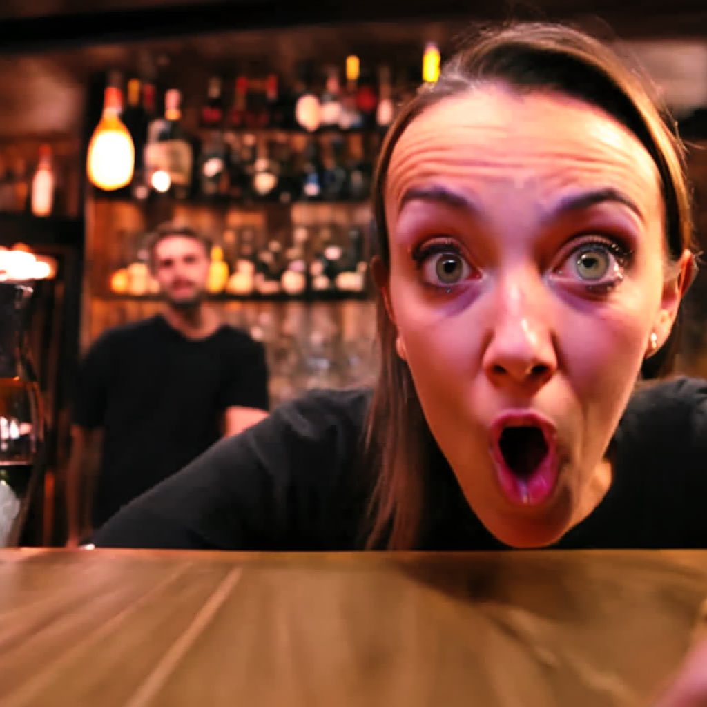 BorgaBlot's tweet photo. Live camera footage of drunken women making fools of themselves at bar, AI art ๐ฅ๐๐บ
#AIart #stablediffusion #stablediffusionart #karlo #inspiration #alcohol #blameitonthealcohol #juice #drunkgirls #liquidcourage #girlnextdoor #howimetyourmother https://t.co/7UZkb1pkkD