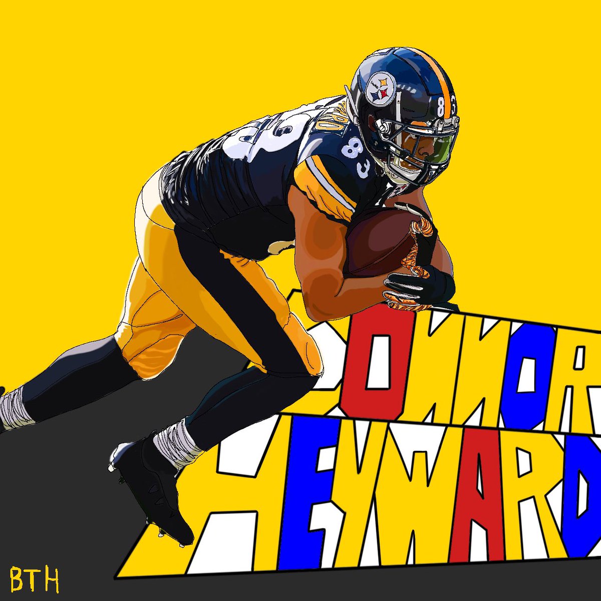 Bth68___tatsuwo's tweet photo. Connor Heyward
#nfl #nflfanart
#Pittsburgh #steelers
#steelernation
#connorheyward https://t.co/xuswSLCIzA