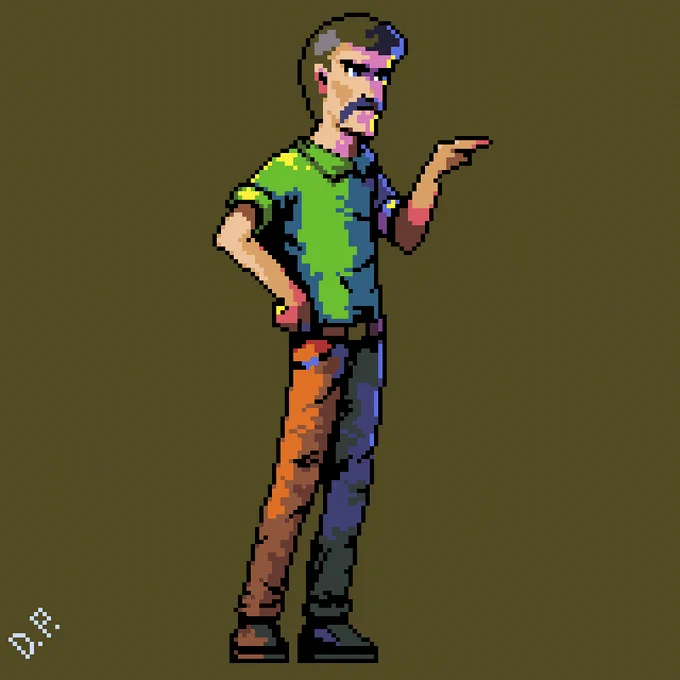Old work. Was exploring DB32 palette more deeply here. 