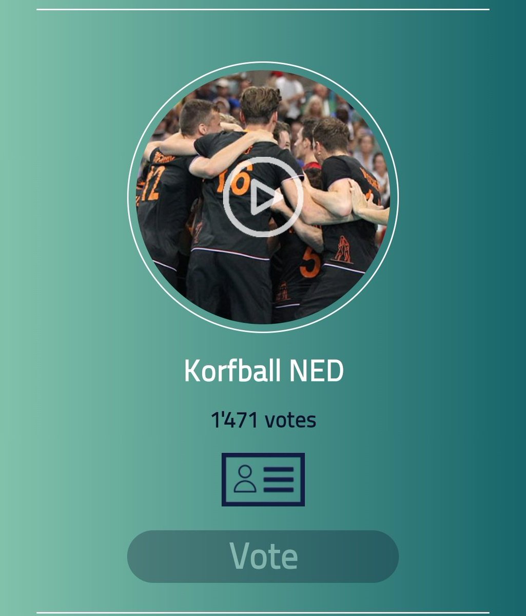 KorfballDelhi's tweet photo. #KorfballDelhi voted for the #korfball candidates in the @TheWorldGames Athlete & Team of the Year 2022 Awards: Ya Wen Lin, TPE (#Top7) | @TeamNLKorfbal (#Top6).
#LetsKeepVoting #korfball #KFI https://t.co/ksAAYfTqcz