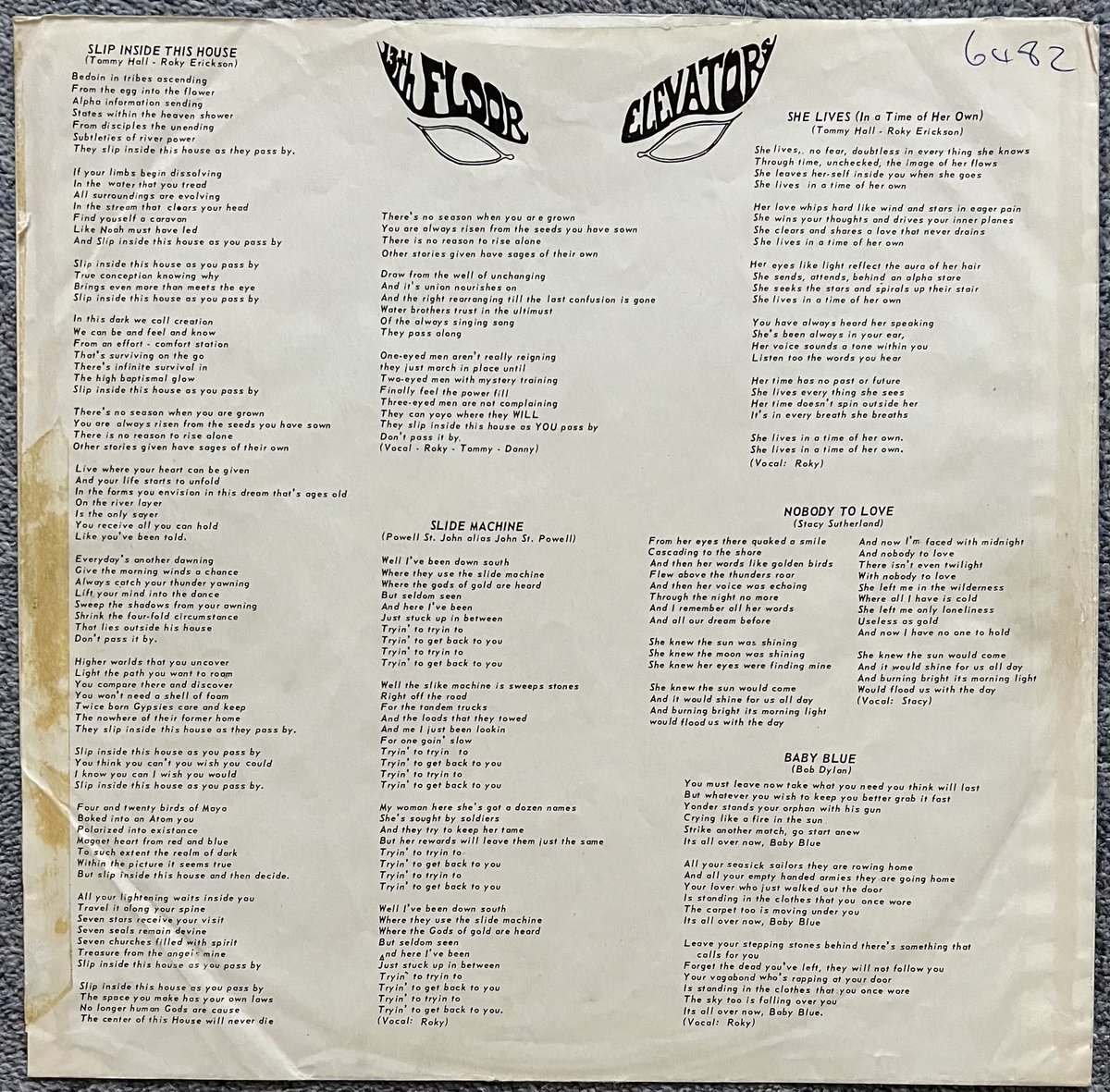 Bought OTD in 1972. 18/-. I didn’t know anything about the group. It looked like an album by the Hare Krishnas and it intimidated me slightly but the radiant sun pulled into what is the greatest psychedelic album ever