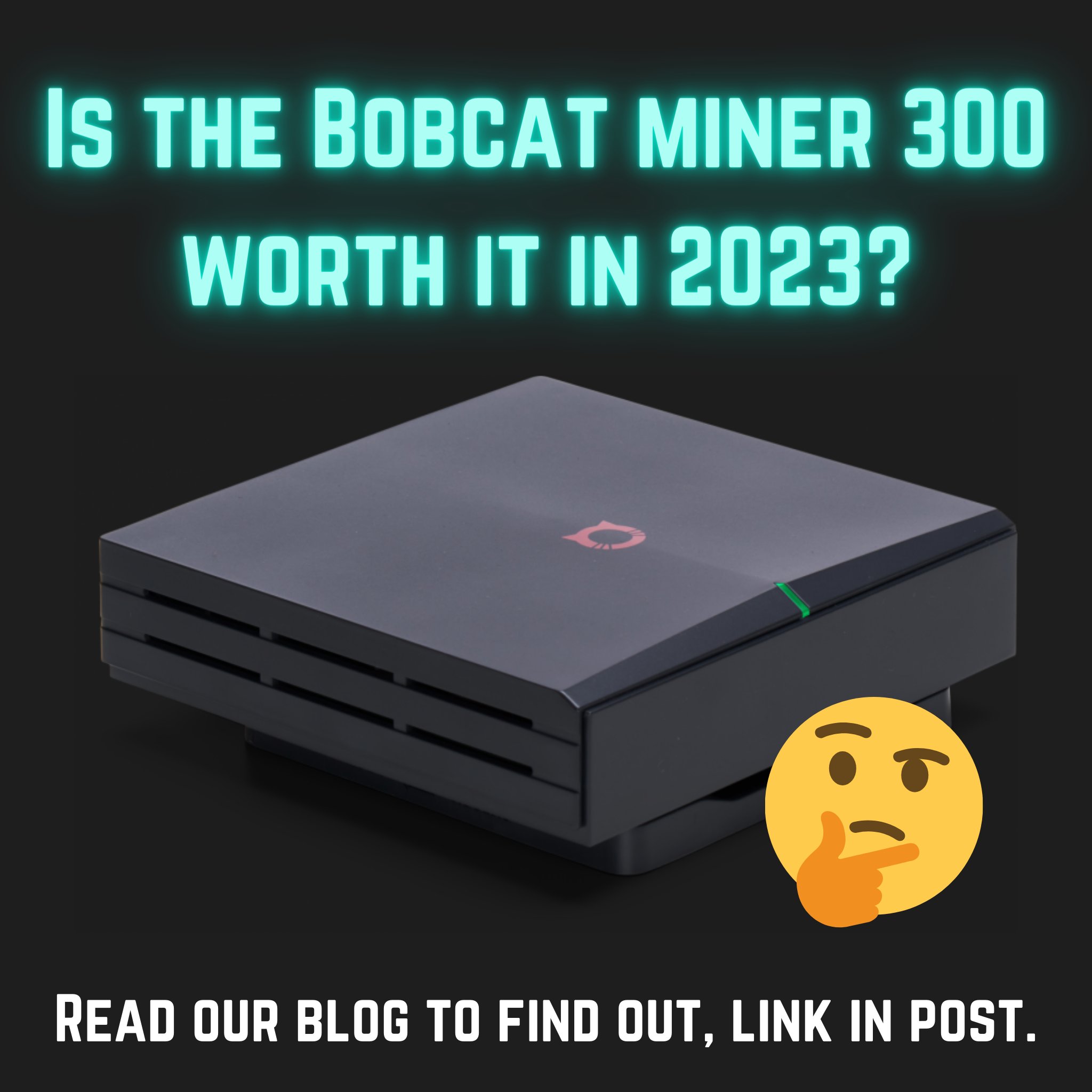 HeliumDeploy 🎈 on Twitter "Is the Bobcat miner 300 worth it in 2023