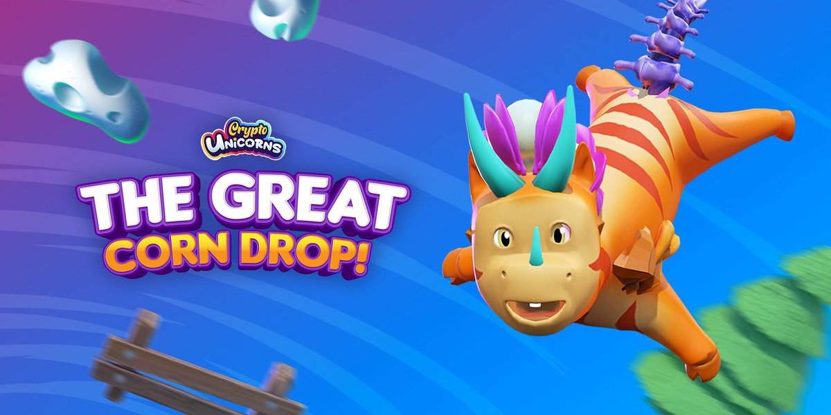 RisaShi25's tweet photo. Happy New Year!
It is time for the Great Corn Drop!  Giveaway one Crypto Unicorns Starter Pack! 

1. Like and RT this post. Tag 1 friend.
2. Join CU Discord https://t.co/VeqyccyWsZ
3. Follow @crypto_unicorns 
4. Comment YOUR DISCORD ID

#Giveaway #airdrop https://t.co/x1PBsitOtI