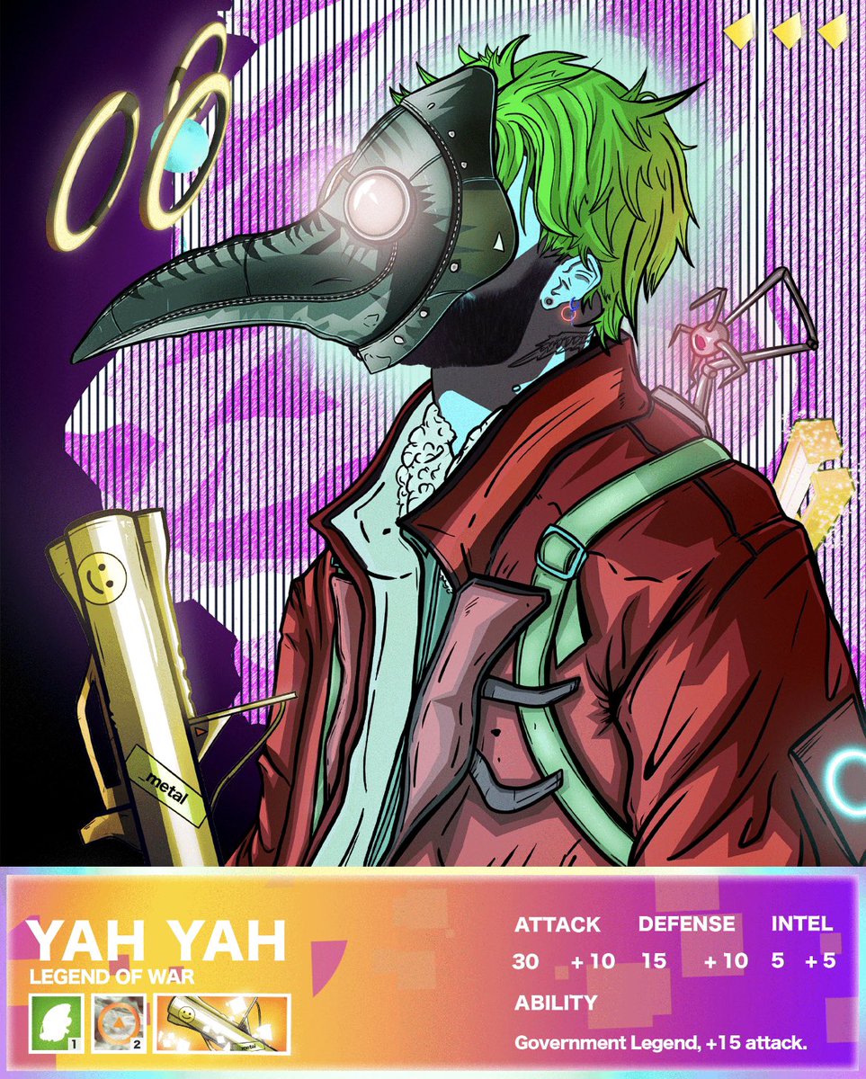 Relix Hackers - Legends of War #443 sold for 3.5 BSV