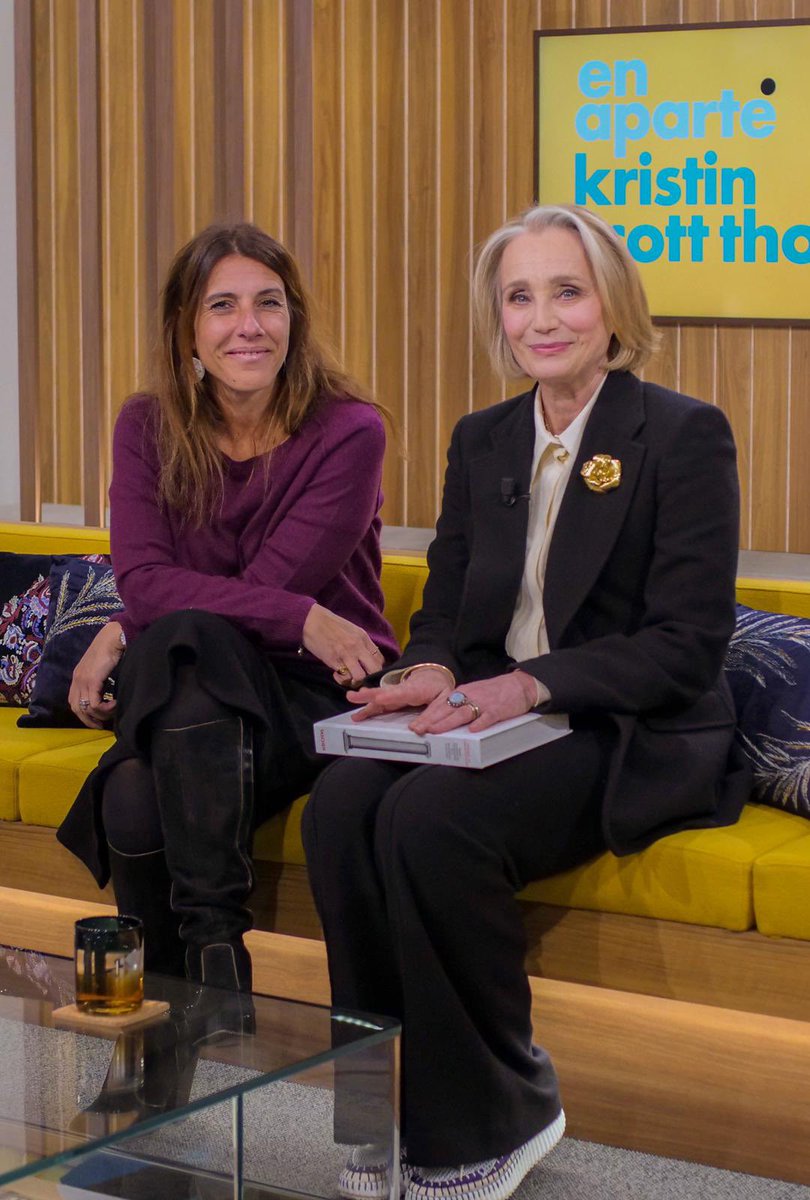nathalielevy57's tweet photo. Son français est impeccable, son second degré implacable. Tout en subtilité, l’actrice franco-britannique #kristinscottthomas nous livre des pépites ce soir En Aparté à 20h30. https://t.co/0alzanZy5n