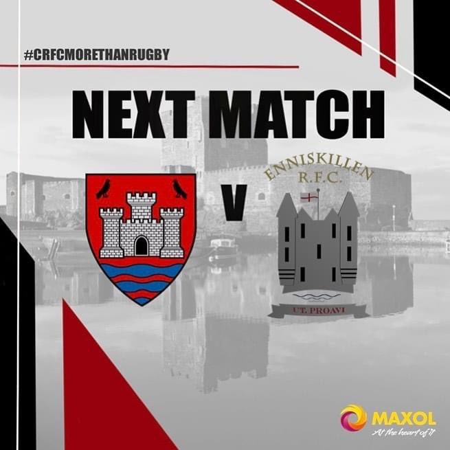 Weekend Fixtures 🗣️

Saturday 14 January 🗓️
1XV v Skins (A) 14:30 
2XV v Dromore (H) 14:30 
3XV v Ards (A) 14:30 
18s v Rainey (H) 11:00 
16s v Rainey (H) 11:00 
14s v Rainey (H) 11:00 

Sunday 15 January 🗓️
Ladies v Ophir (A) 13:00 

A very busy weekend of rugby for CRFC! 🔴⚫️