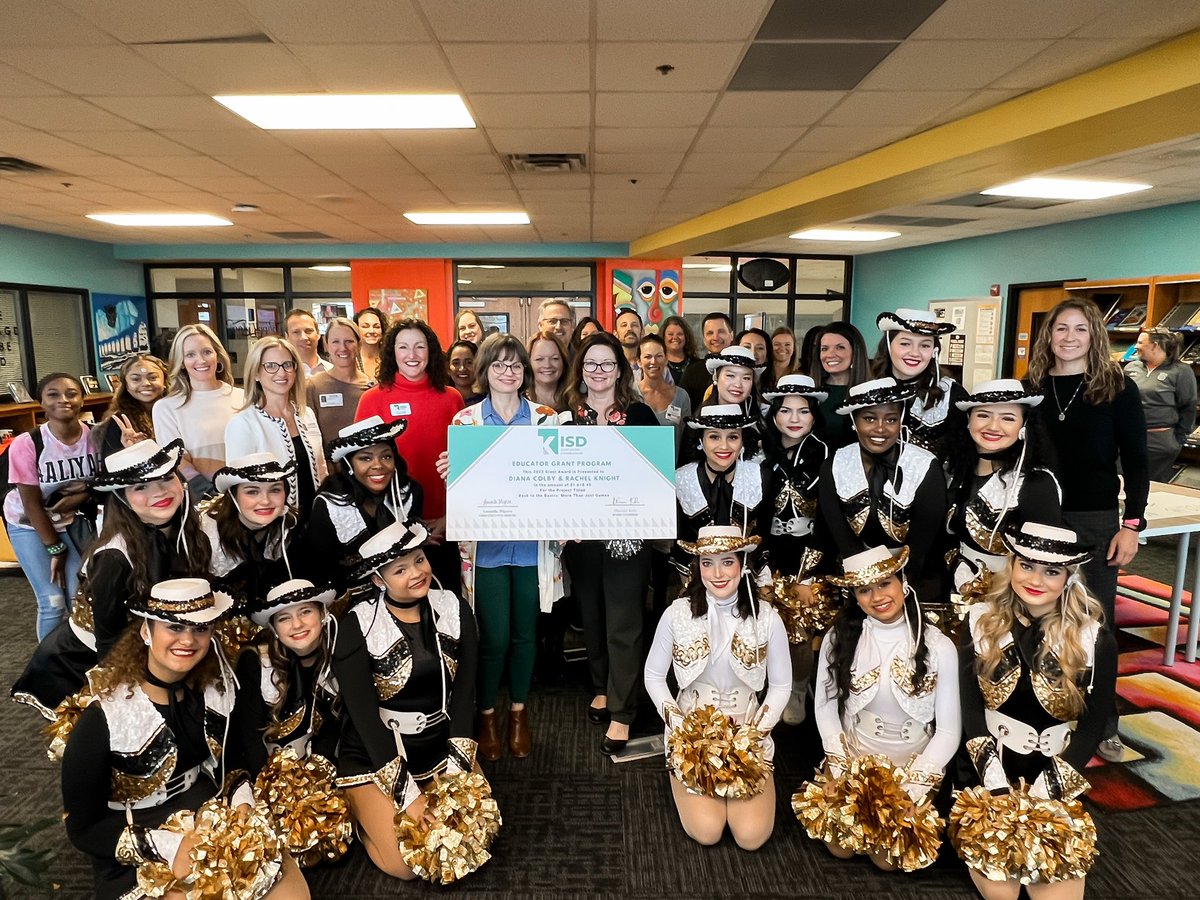 KISD Ed Foundation (@kisdfoundation) on Twitter photo Last stop of the day! Congrats, Diana Colby & Rachel Knight! These 2 are working together to restore face-to-face interactions following the pandemic by creating a social innovation lab for students to use during their off-period, lunch or as a class. <a href="/FossilRidgeKISD/">Fossil Ridge High School</a> <a href="/KellerISD/">Keller Schools</a> Last stop of the day! Congrats, Diana Colby & Rachel Knight! These 2 are working together to restore face-to-face interactions following the pandemic by creating a social innovation lab for students to use during their off-period, lunch or as a class. <a href="/FossilRidgeKISD/">Fossil Ridge High School</a> <a href="/KellerISD/">Keller Schools</a>