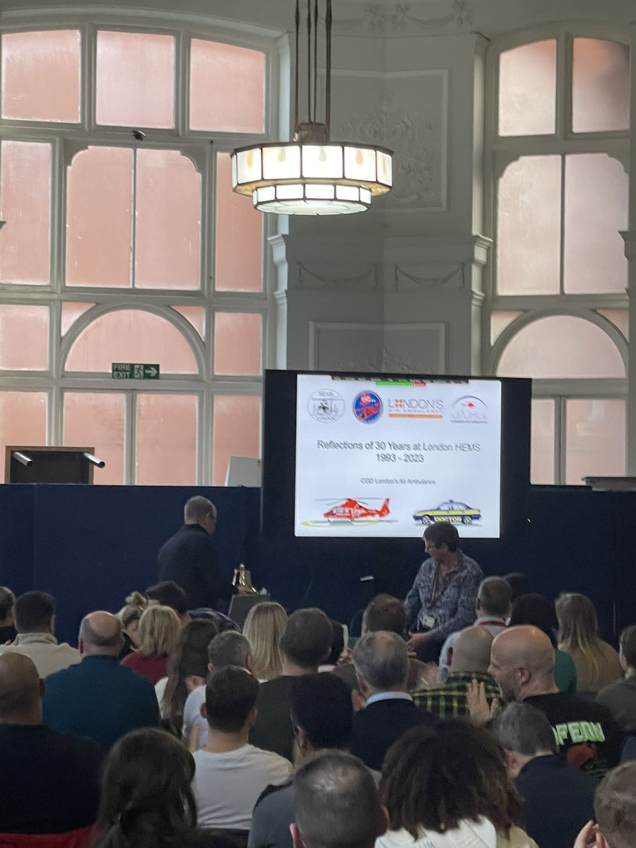Gareth Grier (@gareth_grier) on Twitter photo Proud to be at the final <a href="/LDNairamb/">London's Air Ambulance Charity</a> <a href="/NHSBartsHealth/">Barts Health</a> lecture by my friend and inspiration, Dr Gareth Davies, this afternoon. His impact on prehospital care across the world is truly immense. I’m sensing there’s more to come from this living legend, but what a story. Thanks GD. Proud to be at the final <a href="/LDNairamb/">London's Air Ambulance Charity</a> <a href="/NHSBartsHealth/">Barts Health</a> lecture by my friend and inspiration, Dr Gareth Davies, this afternoon. His impact on prehospital care across the world is truly immense. I’m sensing there’s more to come from this living legend, but what a story. Thanks GD.