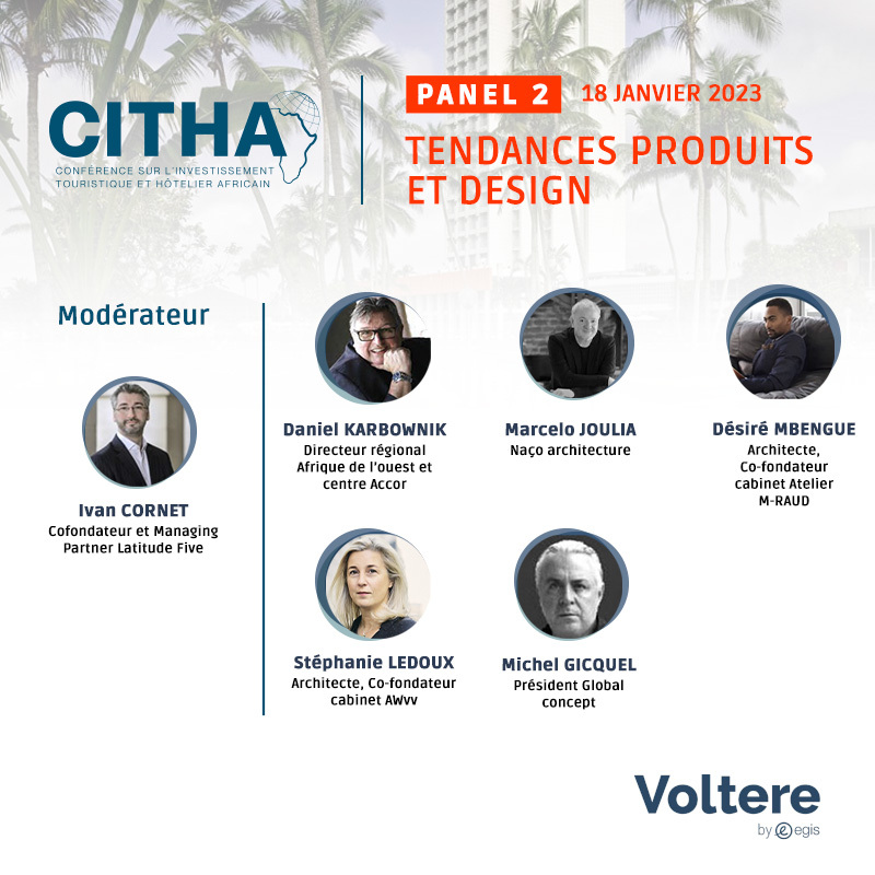 J-5 #CITHA | Nous vous donnons rendez-vous les 17 et 18 janvier 2023 au Sofitel Abidjan Hôtel Ivoire.

Pour plus d’infos  : citha.voltere-consulting.com

#CITHA2023 #Hotellerie #Tourisme #Cotedivoire