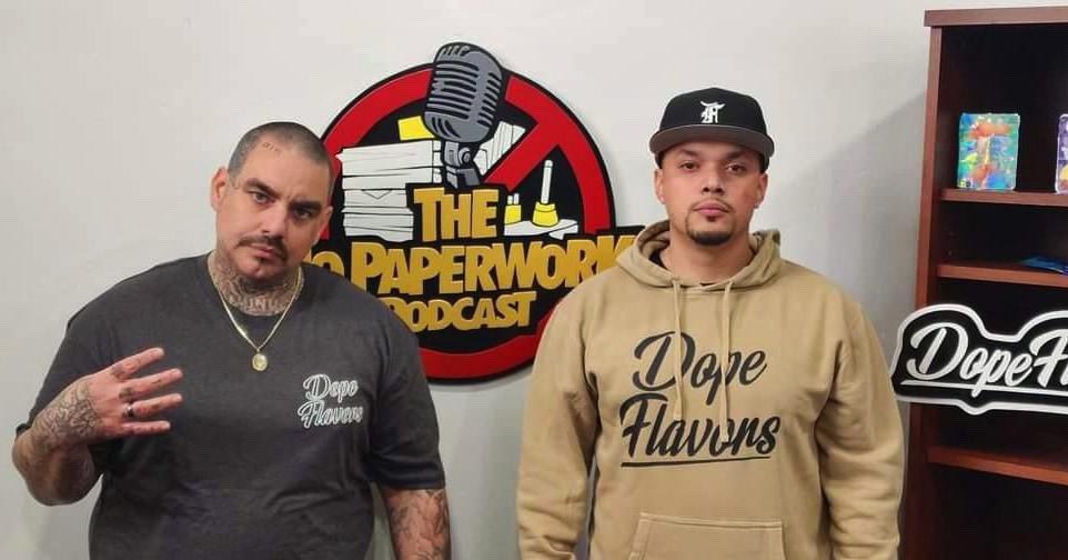 Dropping Tomorrow‼️ Our interview with @nopaperwork_podcast w/ @nsane209 @comebackwittawarrant @bfd.fukyerdedhomyz on @shimomedia YouTube channel 

Appreciate the hospitality and the DOPE conversation 🫡🥷🏼💯 @dope_flavors_ is a proud sponsor of the No Paper Work Podcast 💯