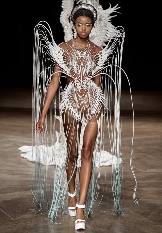 badestoutfit's tweet photo. iris van herpen f/w 2022 couture https://t.co/MDE0lS1EAl