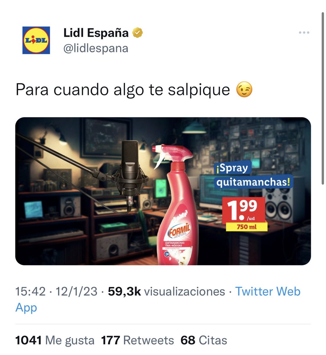 Lidl no nos podía fallar.