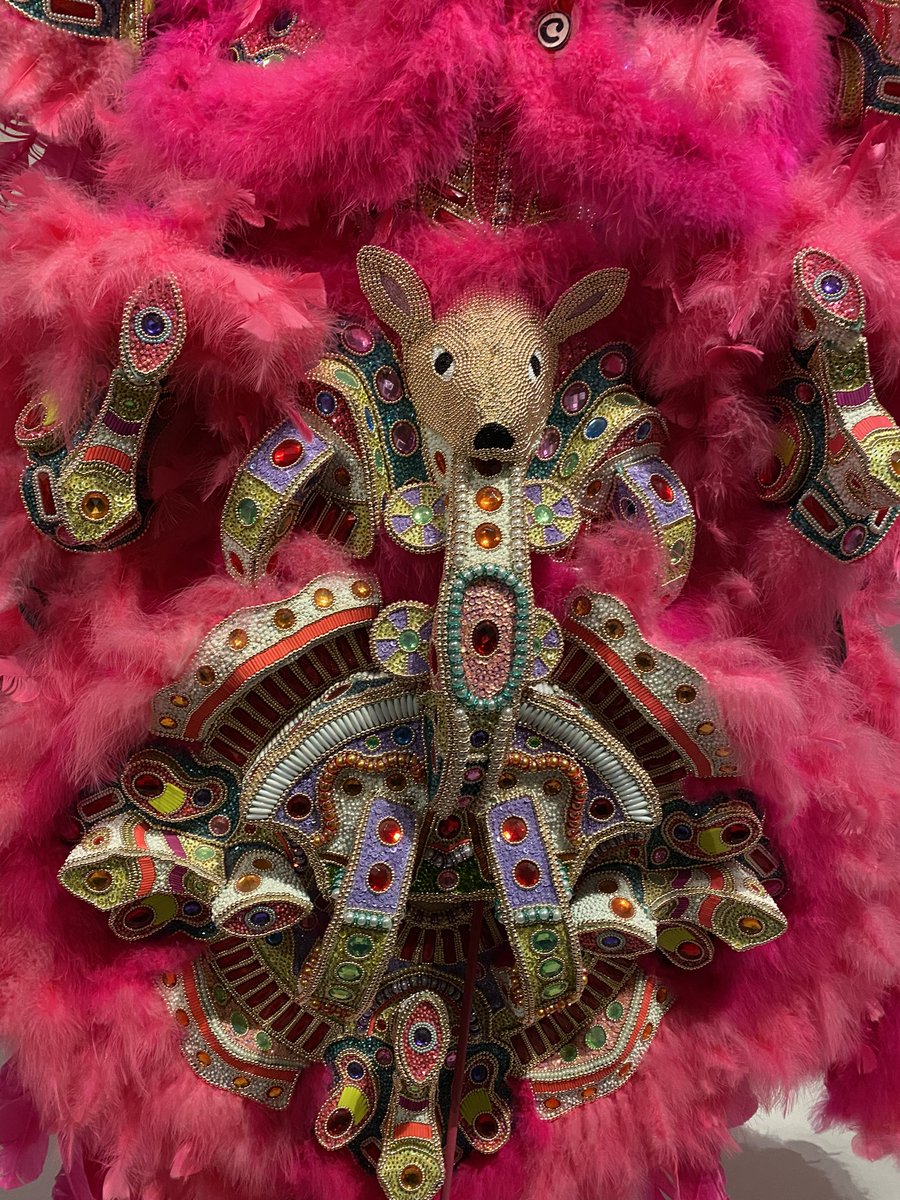 mhjDigital's tweet image. A refreshing exhibition from Musée Quai Branly in Paris about unknown US culture, Black Indians. Mostly from Louisiana, they celebrate black culture rooted in slavery, mixed with Native American history and their ceremonial wardrobe.

#blackindian #paris #exhibition #art