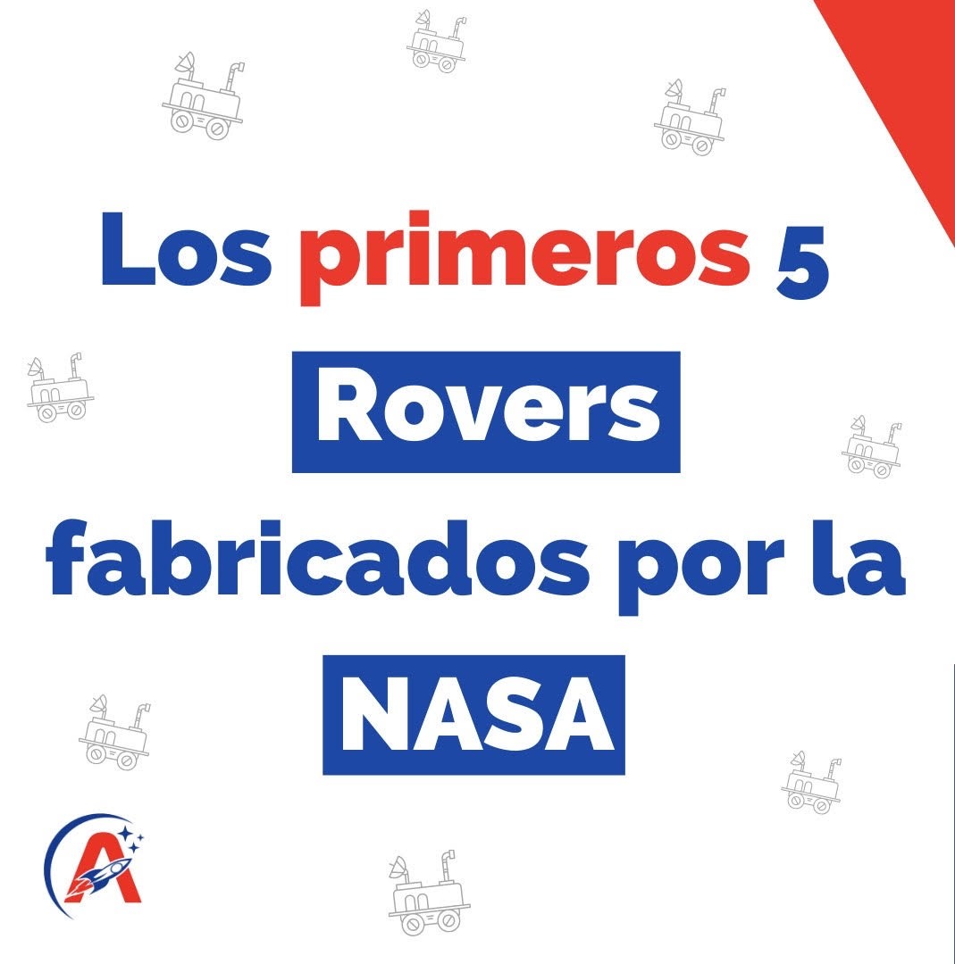 ArmstrongIpl's tweet photo. Conoce los 5 Rovers que han sido construidos por la NASA y el objetivo que han tenido con cada uno de estos. 

¡Aprende con Armstrong!

#AprendeConArmstrong #STEMSPACE #NASA #HERC #NasaHumanExplorationRoverChallenge https://t.co/je78UXZTUI