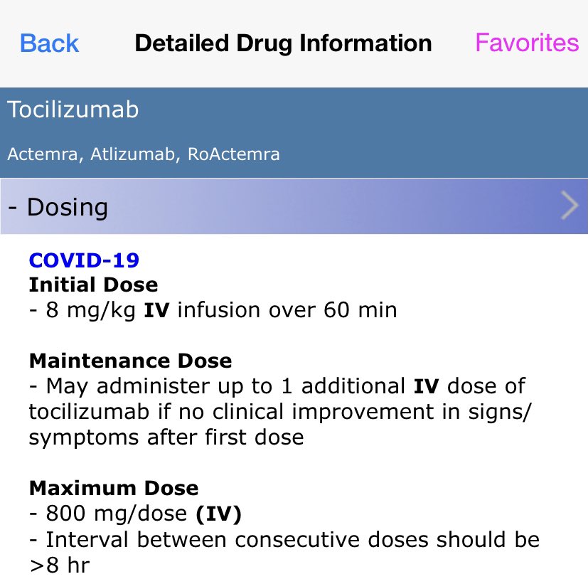 ApoThera's tweet photo. 1) Tocilizumab (#Actemra) ADULT Dose Regimens for COVID19
https://t.co/cC2ddA34zz

#MedTwitter #MedEd #biotech #IDTwitter #SARSCoV2 #Biotechnology #healthcare #healthTech #Bioinformatics #telemedicine #telehealth #Tocilizumab #internalmedicine #ICU #PedsICU #Pediatrics #USMLE https://t.co/aovRY218LM