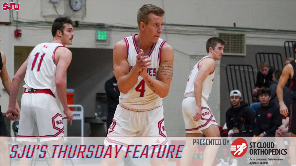 <a href="/SJU_Basketball/">SJU Basketball</a>'s Brandon Adelman made a couple of stops before arriving in Collegeville, but has now become a key part of SJU’s rotation off the bench.

Read about the <a href="/NLSschool345/">NL-S School District 345</a> grad in the <a href="/StCloudOrtho/">St.Cloud Orthopedics</a> Thursday Feature!

STORY: gojohnnies.com/news/2023/1/12…

#GoJohnnies #d3hoops