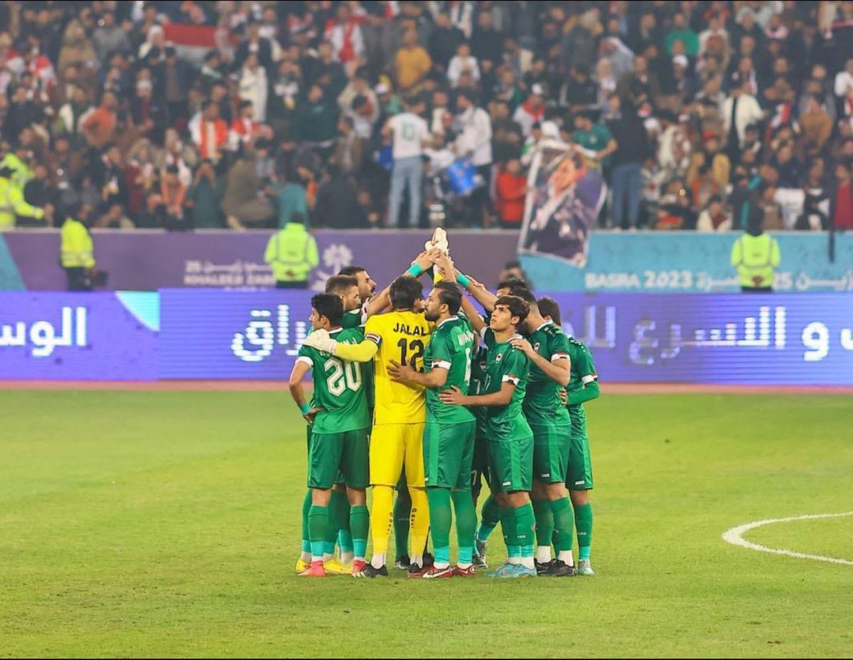 فوز كبير و مستحق لمنتخبنا على المنتخب اليمني الشقيق ، مبروك تأهل اسود الرافدين للدور النصف النهائي و بإذن الله تستمر افراح الشعب العراقي العظيم 🇮🇶❤️ #خليجي_25