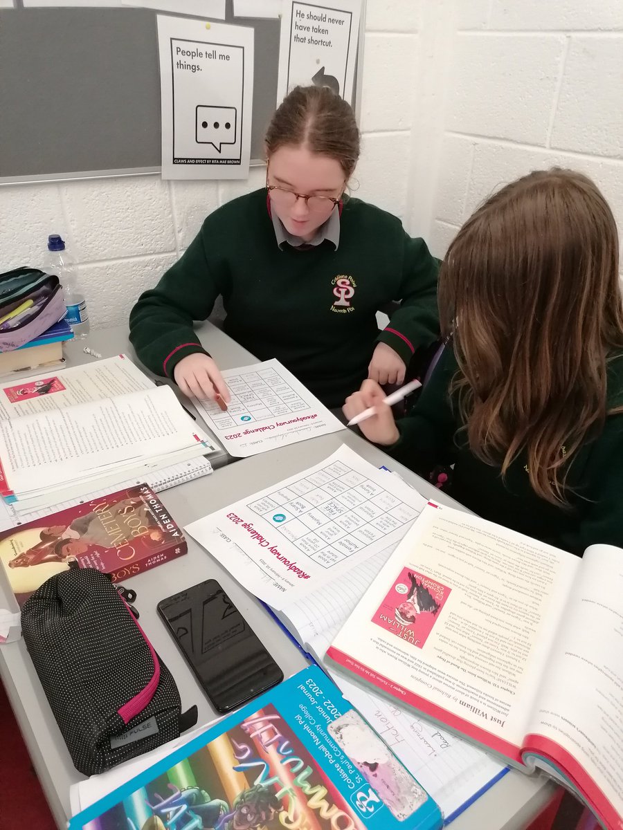 stpaulscclib's tweet image. Completing our reading record for week 1 of #readyourwaychallenge  @jcsplibraries @WaterfordLibs
#waterfordareapartnership #PLICS