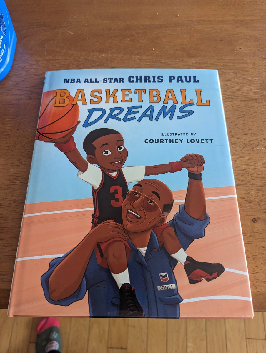 mjlogan87's tweet image. Just my copy of Basketball Dreams in! I can not wait to read this to my daughter when she gets home!!! @CP3 thank you! #BasketballDreams