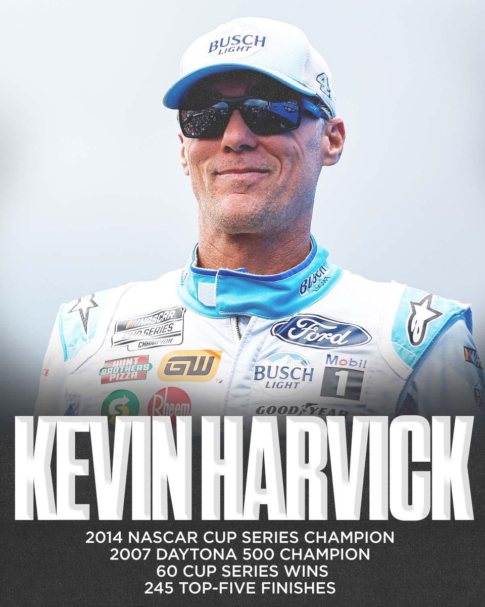 Kevin Harvick announced his retirement from NASCAR after the 2023 season.

Harvick was thrust into the spotlight in 2001, and undoubtedly built a Hall of Fame career.