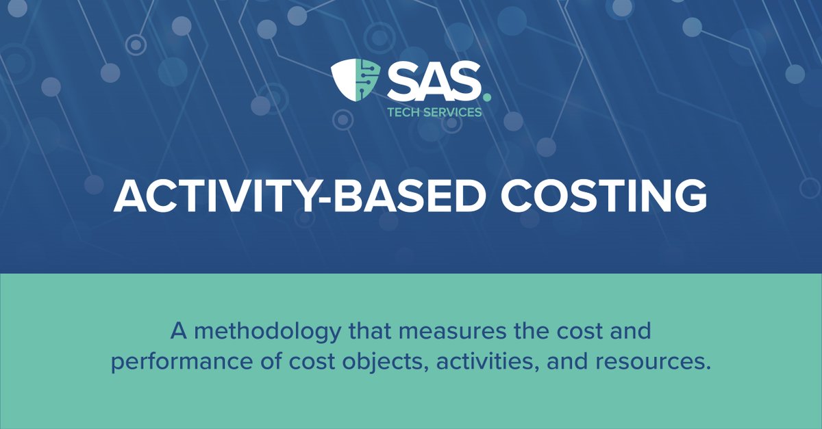 SASTechServices's tweet image. 🗨️ Logistics glossary and jargon: Activity-Based Costing

This is basically a method of expense management. It identifies business activities performed and accumulates costs associated with these activities.

#Logistics #LogisticsGlossary #LogisticsJargon #LogisticsIndustry