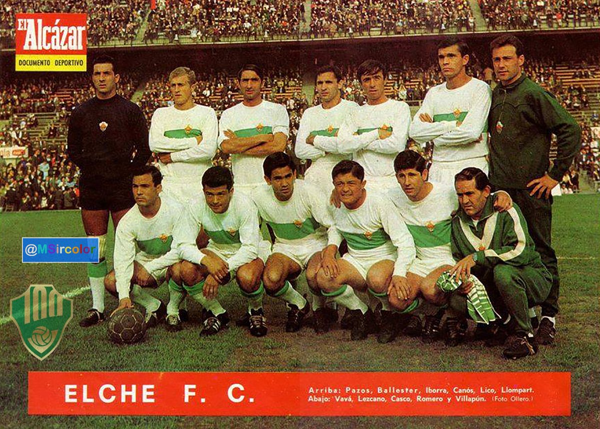 MSircolor's tweet image. Poster del diario #ElAlcazar partido contra el @Atleti en el #Manzanares 5/3/67 (5-2) por el @elchecf 💯 jugaron #Pazos #Ballester #Iborra #Canós #Lico #Llompart;#Vavá⚽️ #Lezcano⚽️ #Casco #Romero y #Villapún el entr. #OttoBumbel @Elchecfnote @regeneracionECF @ElcheCFF @IF_ElcheCF