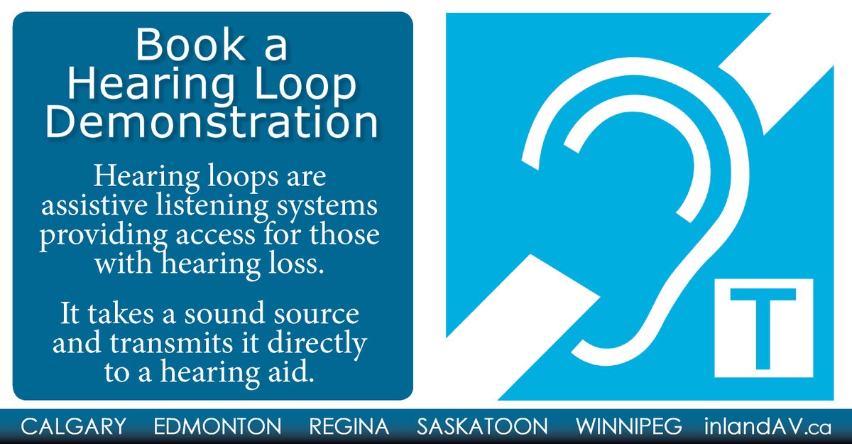 Call 204.786.6521 to book a Hearing Loop demo at our Winnipeg location. #HearingLoop #Winnipeg #hardofhearing